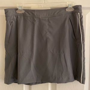 Gray tennis/athletic skirt